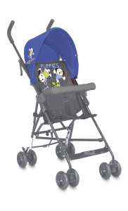 Детская Коляска трость Bertoni LIGHT Blue&Gray Puppies - объявление