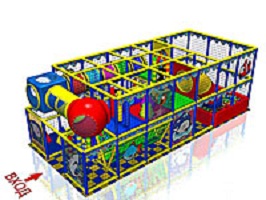 Детские лабиринты и игровые комнаты