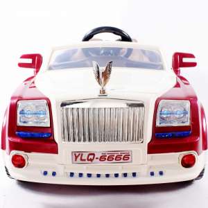 Детский электромобиль Rolls-Royce Ghost 6666: 2 мотора, 7 км/ч, пульт - объявление