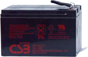 Долговечный аккумулятор CSB 12(6) V(В) для ИБП, детского электромобиля, эхолота, сигнализации. - оголошення