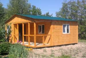 Домики дачные из дерева.Бытовки дачные,строительные.