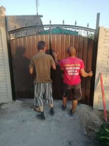 Еврозабор, калитки, ворота с установкой под ключ в Запорожье