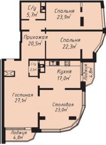 ЖК"Руслан и Людмила",сданыый дом по ул.Литературной,8Ст.Большого Фонтана