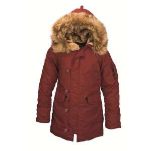 Женская аляска Altitude W Parka Alpha Industries (красная охра) - объявление