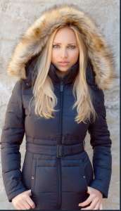 Женский пуховик Top Gun Nylon Insulated Down Jacket (черный) - оголошення