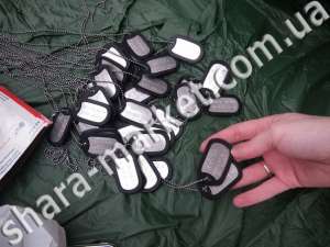 Жетоны военнослужащих. Dog-tag (жетон-смертник) Украина - объявление