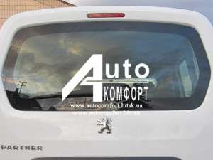 Заднее стекло (ляда) с электрообогревом на Peugeot Partner, Citroën Berlingo 08- (Пежо Партнер, Ситроен Берлинго) - объявление