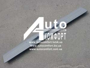 Задний порог на автомобиль Mercedes-Benz Vito 04- (Мерседес-Бенц Вито 04-) (пластик) / ляда, распашонка
