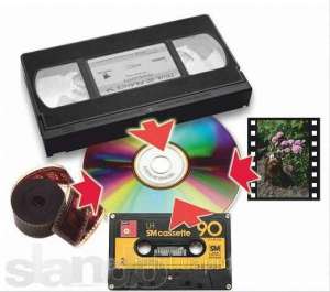 Запись с видео кассет на dvd диски - оголошення