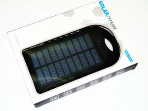 Зарядное устройство Solar Power Bank 40000 mAh прорезиненный корпус - объявление