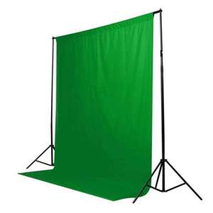 Зелёный студийный фото видео фон хромакей Chromakey - объявление