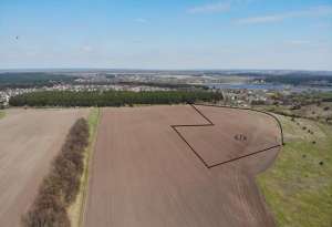 Знамените село Хлепча, як на додоні. Ліс, Річка. 6. 18 Га - оголошення