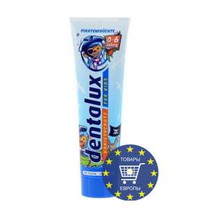 Зубная паста детская Dentalux для детей от 0 до 6 лет 100 мл