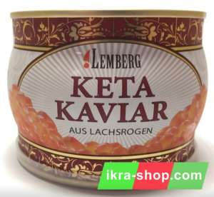 Икра Кеты Лемберг Lemberg и Зарендом Zarendom - красная икра 500 / 400 / 250 гр.(опт, розница) - оголошення