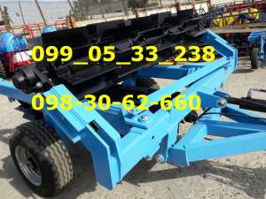 КАТОК измельчитель прицепной КЗК Мульчирователь 6 метров для подсолнуха и кукурузы рубящий, Днепр - оголошення