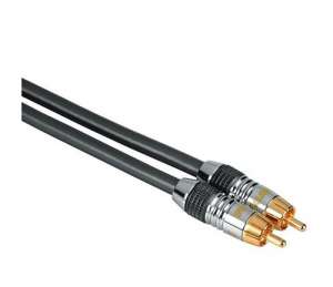 Кабель HAMA Home Theatre Metall RCA - RCA 0,75 м - оголошення