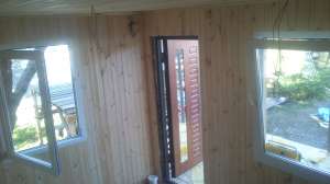 Каркасный домик 2-х этажный 3 х 6м. с верандой