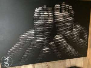 Картина из перфорированного металла - объявление