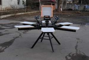 Карусельные станки для шелкографии от производителя