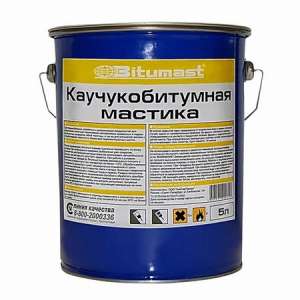 Каучукобитумная мастика БИТУМАСТ - объявление