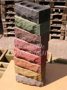 Кирпич облицовочный профильный для ограждений Херсон - объявление