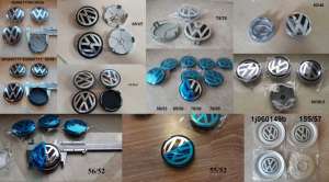 Ковпачки в диски заглушки в диски Volkswagen VW, 400 грн. - объявление