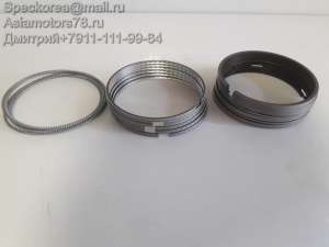 Кольца поршня Хендай HD170/HD250 (к-т) двигатель D6AC/D6CA/D6BR - объявление