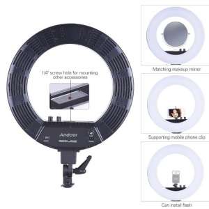 Кольцевая Светодиодная Лампа CY-R50L PRO 18 Bi-color 55 Вт 480 LED - оголошення