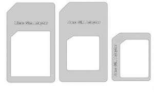 Комплект адаптеров Nano Sim, Micro Sim, Mini Sim 3 в 1 (OEM) - оголошення