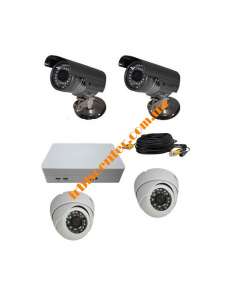 Комплект видеонаблюдения ATIS KIT DVR 2x2 ECONOM IR - оголошення