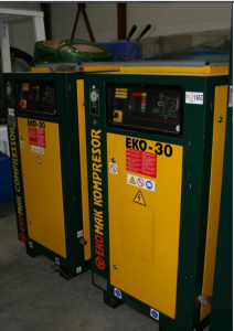 Компрессор винтовой воздушный ecomak 5200л. в мин - объявление