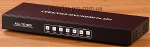 Конвертер-сплиттер-удлинитель CVBS/HDMI/VGA/DVI в SDI - оголошення