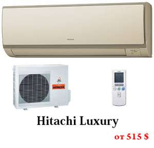 Кондиционер бытовой Hitachi Luxury сплит новый - оголошення