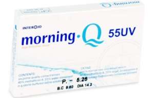 Контактные 3-месячные линзы Morning Q 55 UV производства Interojo (Корея) - объявление