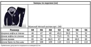 Костюм мужской спортивный ferrary теплый / трехнить / мех / капюшон / штаны и кофта 44-56р
