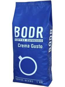 Кофе в зернах Bodr Crema Gusto 1 кг оптом - оголошення