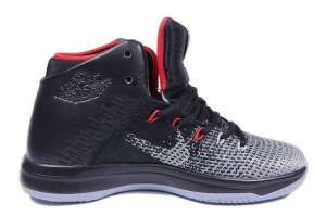 Кроссовки мужские Nike Air Jordan XXXL черные с серым - оголошення