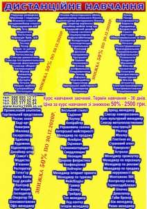 Курси сушіст, візажист, муляр, стропальник, програміст - объявление