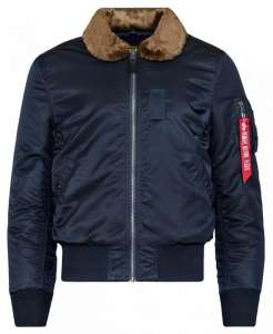 Куртка B-15 Slim Fit Alpha Industries (синяя) - оголошення