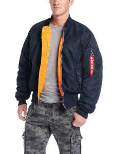 Куртка MA-1 Flight Jacket Alpha Industries (синяя) - объявление