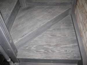 Лестница Лофт Цвет Венге Винтаж