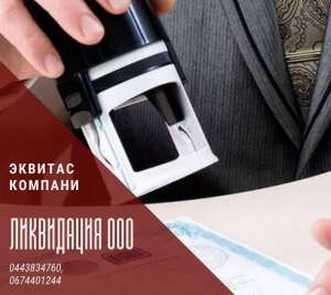 Ликвидация ООО быстро за 1 день Харьков. - оголошення