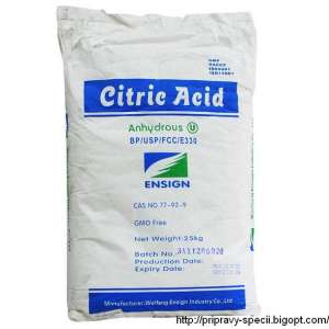 Лимонная кислота Citric Acid 25 кг. - объявление