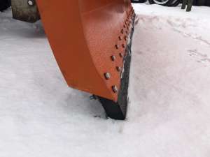 Лопата відвал для прибирання снігу до трактора JCB
