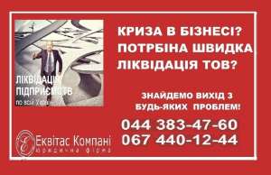 Ліквідація ТОВ під ключ Київ. Послуги по ліквідації ТОВ Київ. - объявление