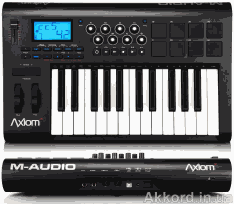 Магазин DJ оборудования продает миди клавиатуру M-AUDIO OXYGEN 25 MKII в Киеве - объявление