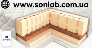 Матрас SoNLaB Дуо/Латекс 12. Латексный матрас SoNLaB двухсторонняя жесткость