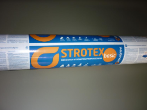 Мембрана STROTEX Basic 115 135 170 g/m2. STROTEX NEXTREAM 200g/m2. Плівка STROTEX 110 PP/PI, плівка - оголошення