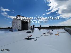 Мембранная гидроизоляция кровли в Кропивницком - объявление
