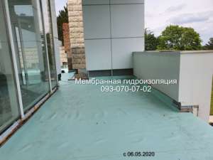 Мембранная гидроизоляция террас, балконов в Краматорске - объявление